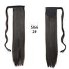 Long Straight Clip In Hair Tail False Hair Ponytail Hairpiece With Hairpins Synthetic Hair Pony Tail Hair Extension