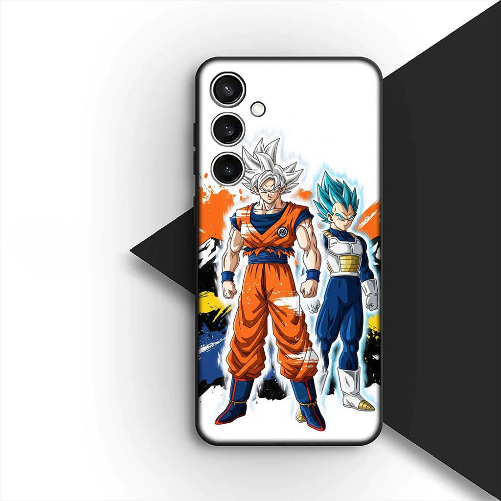 Vegeta Dragons Gokus Balls Super Cover for Samsung Galaxy S22 S21 S20 FE Ultra Plus A07 A15 A16 A17 A25 A37 A57 + Phone Case