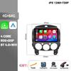 For Mazda 2 2007-2014 Android Bluetooth Wireless CarPlay Stereo Car Radio Multimedia Navigation 4G GPS Head Unit Touch Screen
