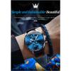 OLEVS 2880 Подарочная коробка Лучшие часы Многофункциональные часы, кварцевые часы, водонепроницаемые светящиеся мужские часы