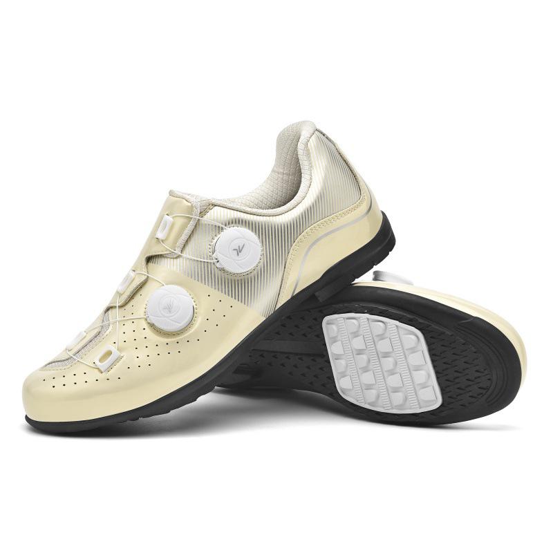 Cross-Border Plus-Size Lockless Cycling Shoes for Men & Women - Road & Mountain Bike Hard Sole