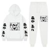 Men's Casual Jogger Sets Fashion Anime My Hero Academia Katsuki Bakugo Printing  Sweatshirt Unisex Long Sleeve Hoodie+Pants 2022