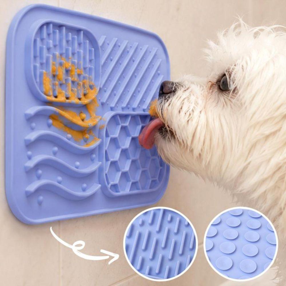 Silicone Dog Lick Mat Anti-Spill Slow Feeder Bowl New Dog Bowl Cat Feeding