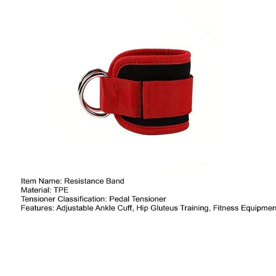 1 шт./1 комплект эластичная лента для лодыжки с регулируемой манжетой для тренировки ягодичных мышц бедра