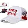 Унисекс RUDE RECKLE с вышитыми буквами бейсболки с сеткой, регулируемые повседневные шляпы для весны и лета на открытом воздухе солнцезащитная шляпа