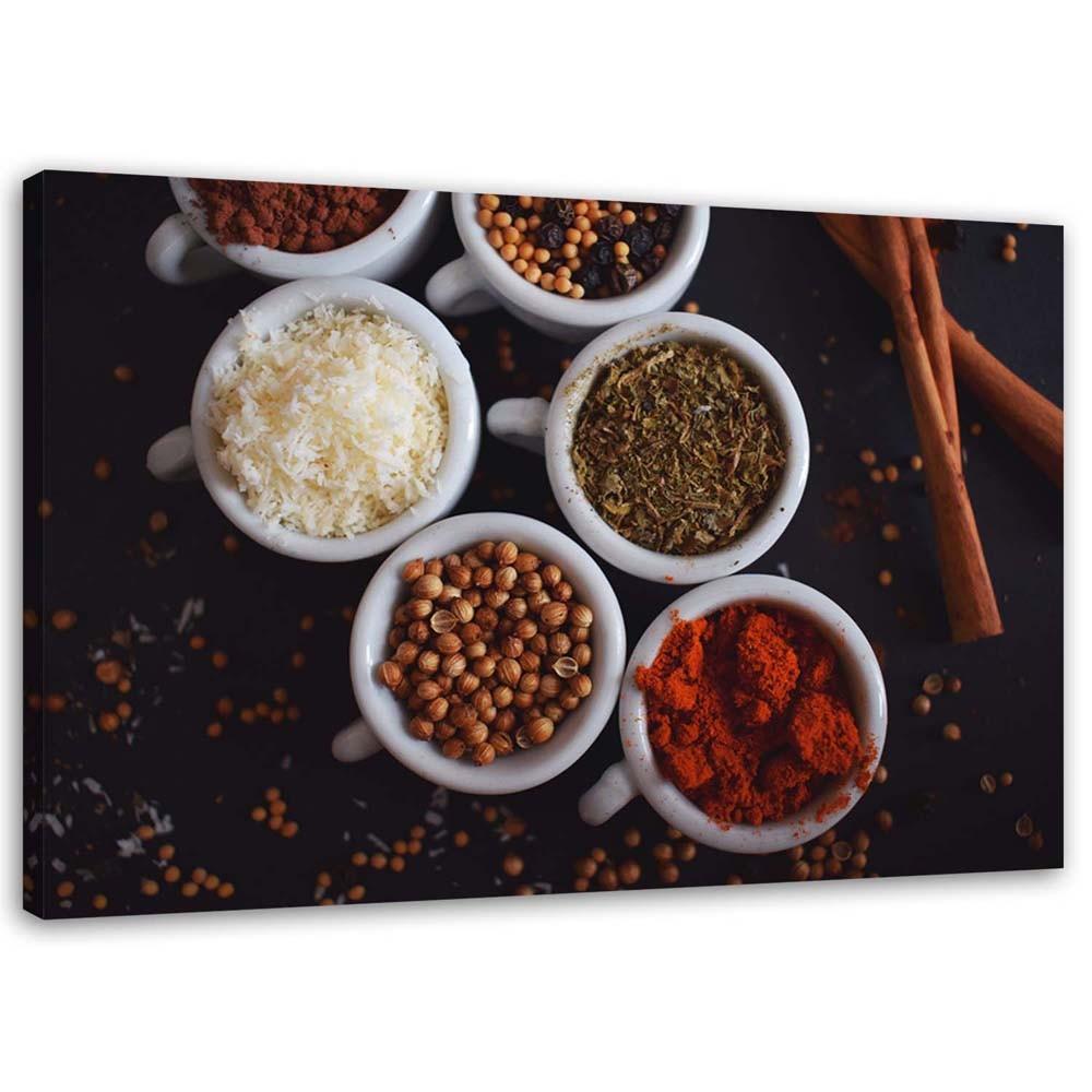 Canvas Print, Spice Set