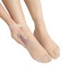 Women's ultra-thin short stockings for summer, anti-snag crystal socks with cotton bottom, steel wire stockings, flesh-colored socks, women's short