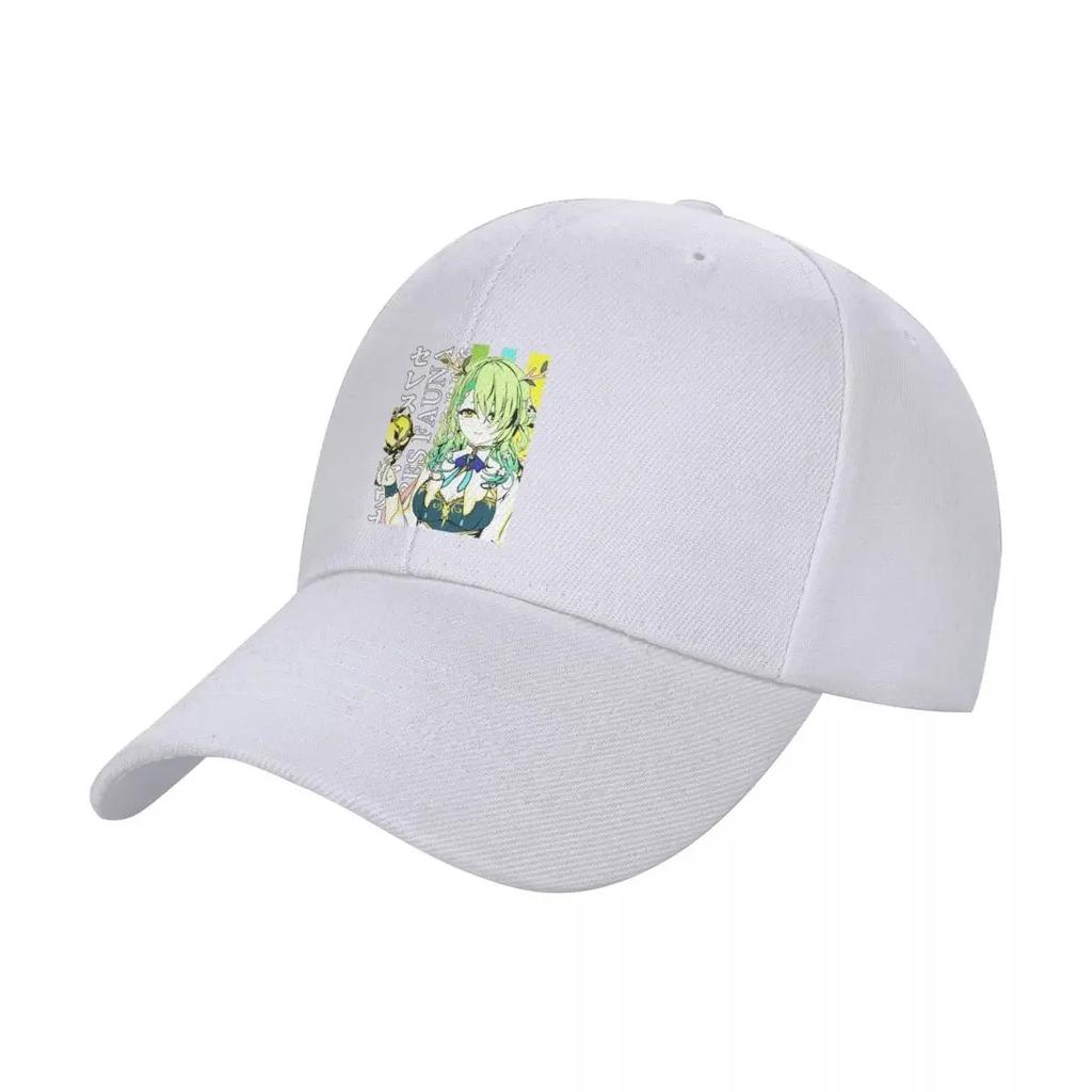 New Hololive EN Council Ceres Fauna Classic TShirt Baseball Cap Funny hats beach hat Luxury Unisex Hat Unisexs Womens
