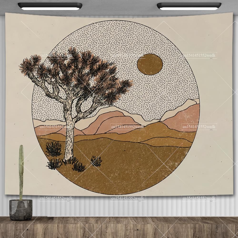 Тигр гобелен Животные Кот Таро гобелен настенный Эстетический декор спальни Полиэстеровые гобелены Большие фоновые полотна