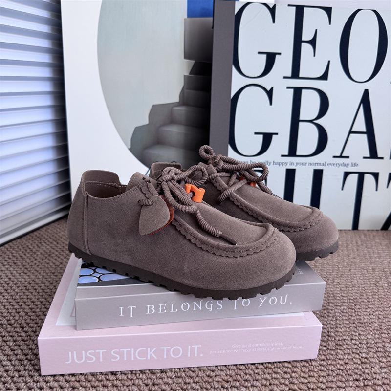 Женские туфли на плоской подошве, новые осенние, универсальные, повседневные, одинарные, ретро, с мягкой подошвой, туфли Дуду, осенние модели