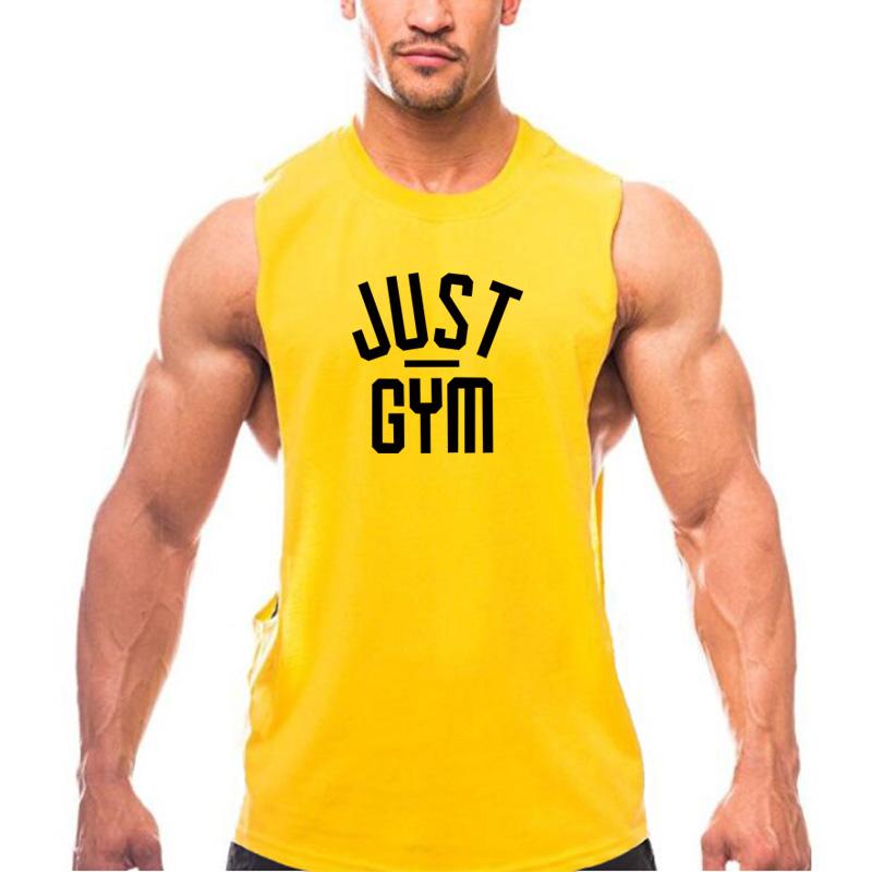 Muscleguys Brand Gym Clothing Canotte Bodybuilding Drop Armhole Tank Top Men Fitness Tanktop Sleeveless Shirt Workout Vest