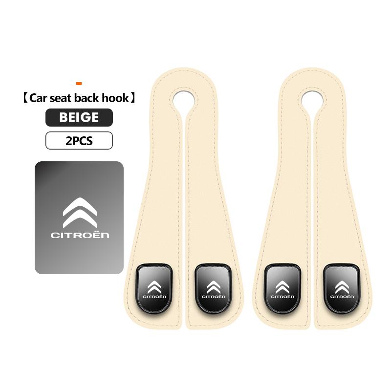 Car Seat Back Headrest Hook Strong Load-bearing Storage Hanger For Citroen Jumper Celysee Cactus Picasso Aircross Saxo Grand CW0