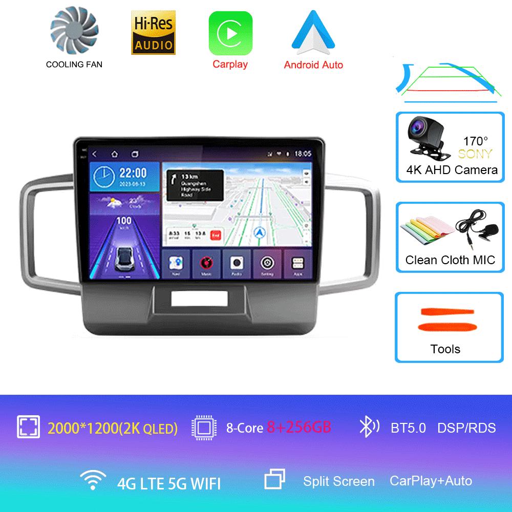 Автомобильное радио Android 13 CarPlay для Honda Freed 1 Spike 2008-2016 Мультимедийный видеоплеер 2din Навигация Стерео Головное Устройство Auto DSP