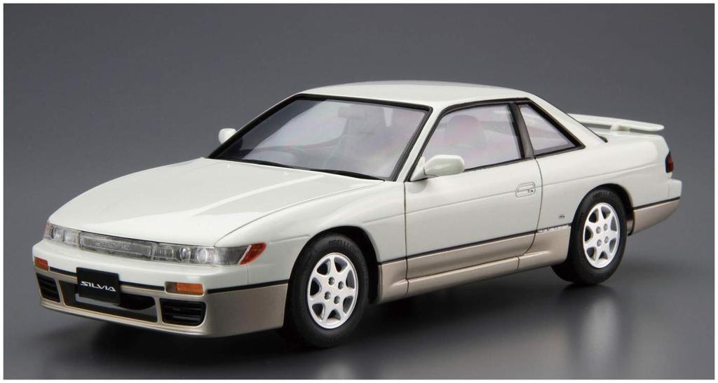Aoshima Bunka Kyozai Масштаб Серия Моделей Автомобилей 13 Nissan PS13 Silvia Diamond Package 1991 Пластиковая Модель 1/24 Нет. К-ты