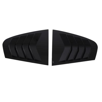 1 пара накладок на жалюзи бокового окна, защитные, легкие, износостойкие, треугольные жалюзи для окна