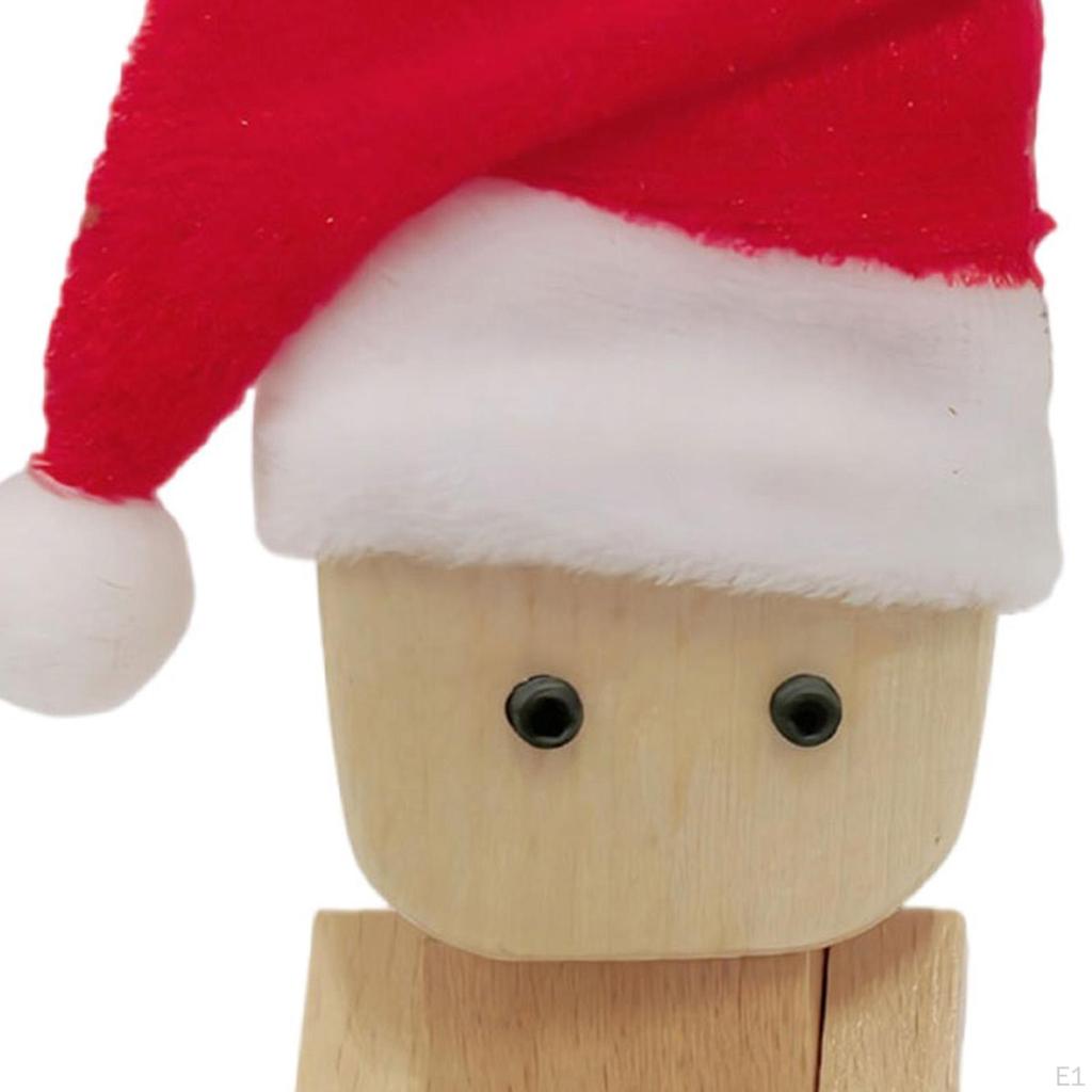 Shaking Feet Wooden Doll Ornament Auto Accessories for Home Decor