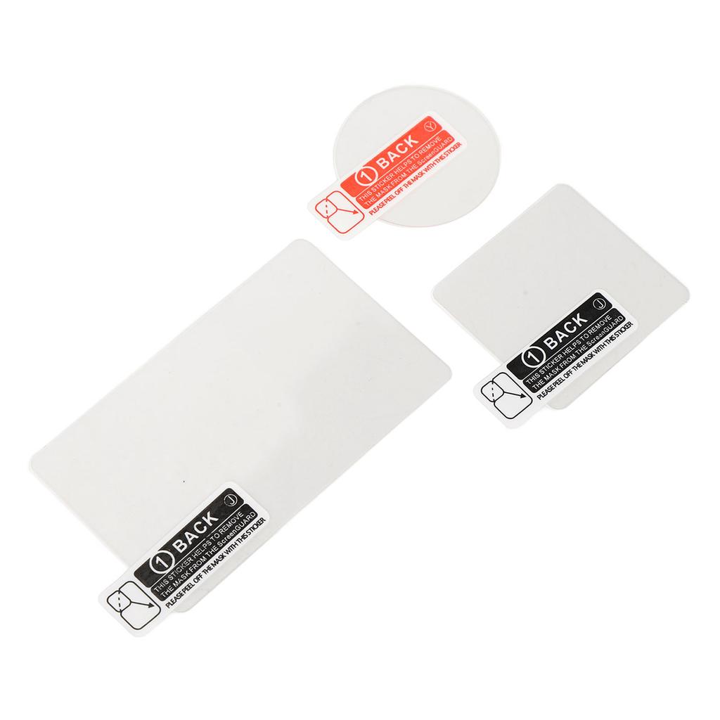 2 комплекта защитных пленок для объектива и экрана заднего дисплея Action 5 Pro из закаленного стекла