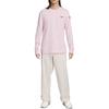 Nike Valentine's Day Collection T Shirts Men's Foam Pink Crew Neck Moderate Straight Fit FV3994-663