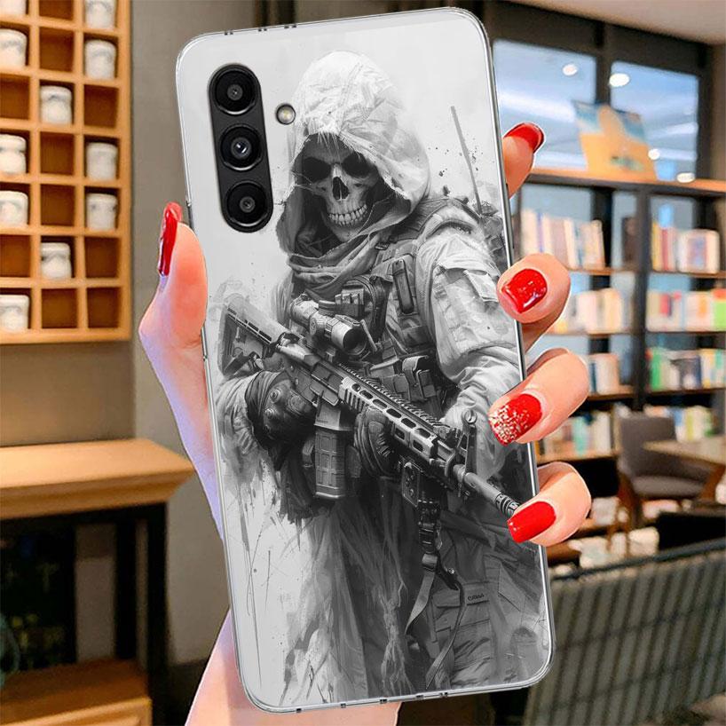 Military Army Special Forces Phone Case For Samsung Galaxy A17 A37 A57 A16 A26 A36 A56 A15 A25 A35 A55 A14 A24 A34 A54 A13 A23 A