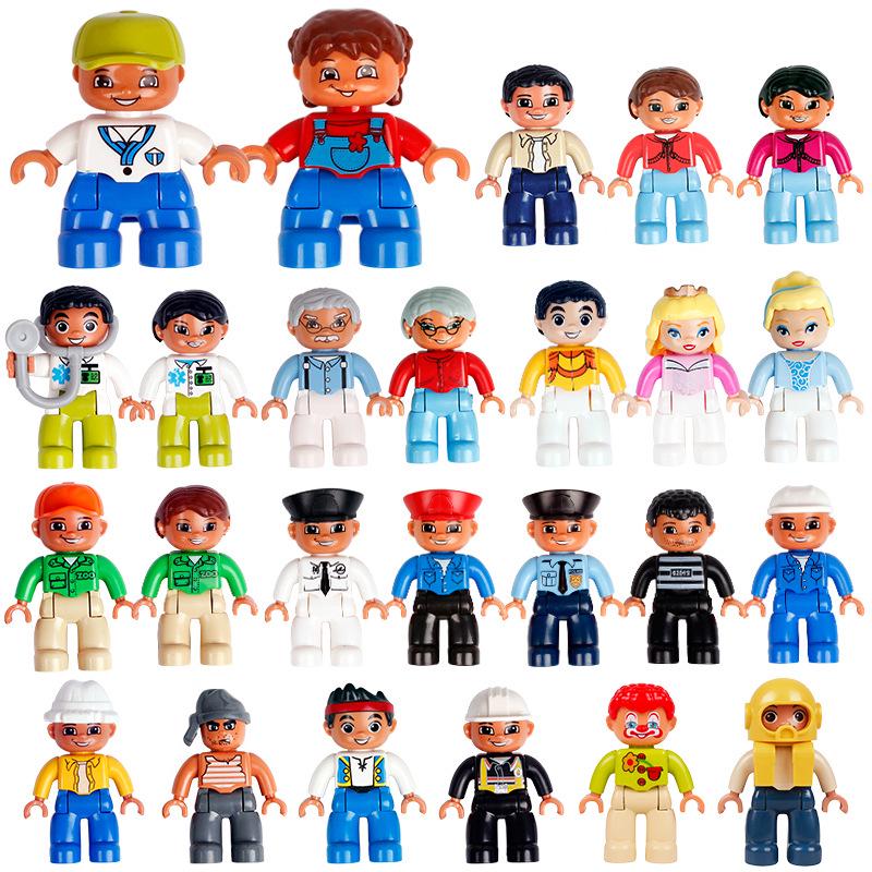 Lexiangfeng Large Building Blocks Minifigure Accessories Doll Parts