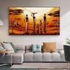 Abstract African Black Woman Oil Painting Poster Wall Art Canvas Print Room Decor Picture For Modern Living Room Home Decoration