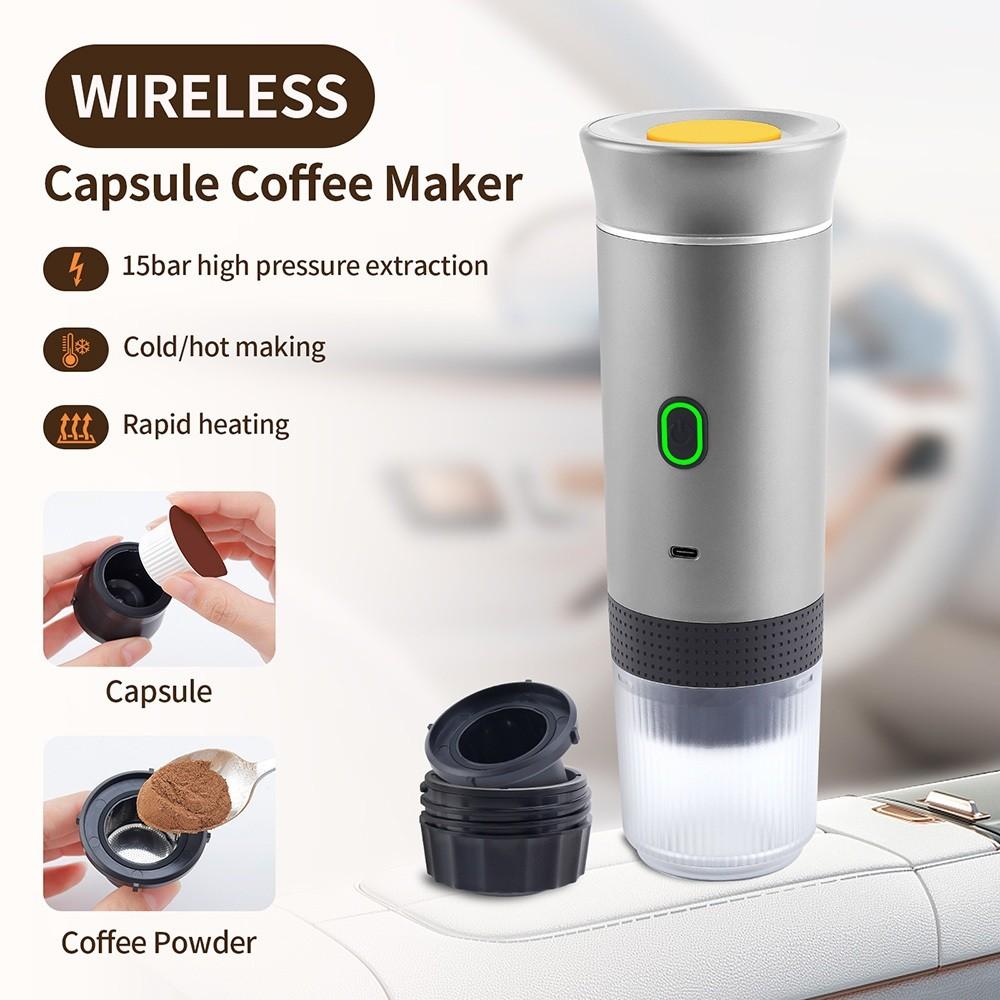 15bar Multi-function High Pressure Extraction Coffee Maker 3-in-1 Espresso Machine Cold/hot Making Capsule Coffee Machine