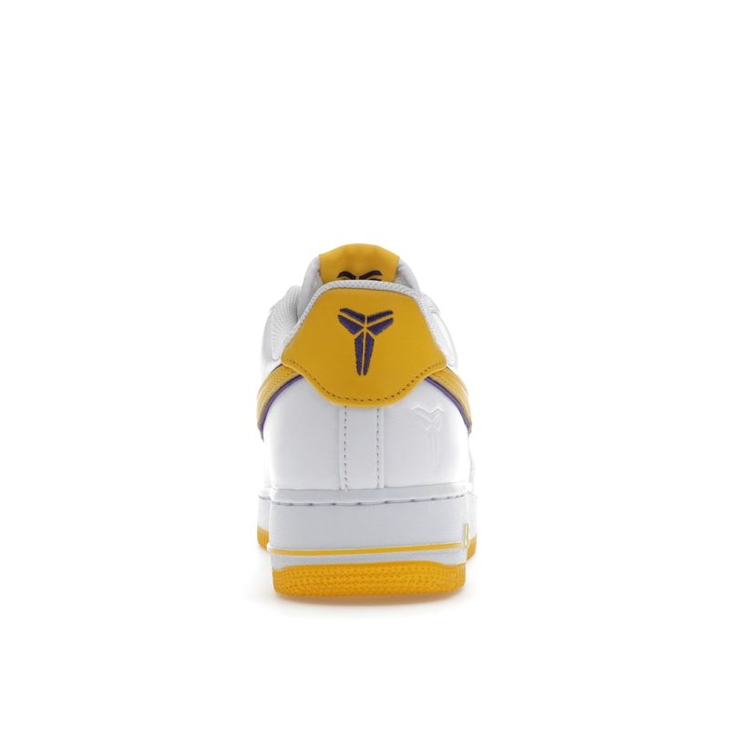 Kobe Bryant X Nike Air Force 1 Low Retro QS Lakers Home Men Sneakers Yellow White Varsity-Maize FZ1151-100