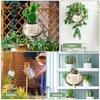 Synthetic Resin Swing Chair Planter Pot Creative Wall Hanging Smile Face Flower Pot Add Interest Smile Face Planter for Home New
