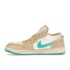 Женские кроссовки Air Jordan 1 Low SE Wave Tan Sesame Glacier-Blue HF4983-252