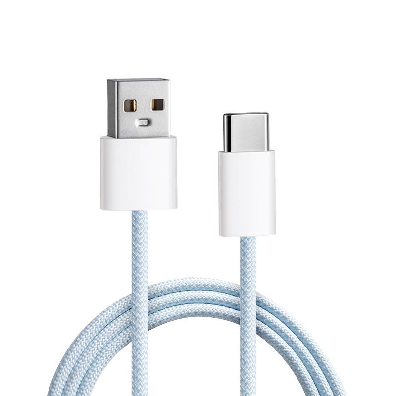 Двусторонний кабель для быстрой зарядки Type-C для устройств Apple и Android