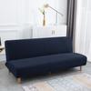 3 Different Sizes Jacquard Fabric Armless Sofa Bed Cover Sofa New Year Decor Slipcovers Stretch Protector Elastic Bench Cover