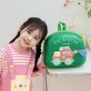 Eye-catching Cartoon Excavator Kid's Backpack Breathable And Soft Oxford Fabric For Young Children
