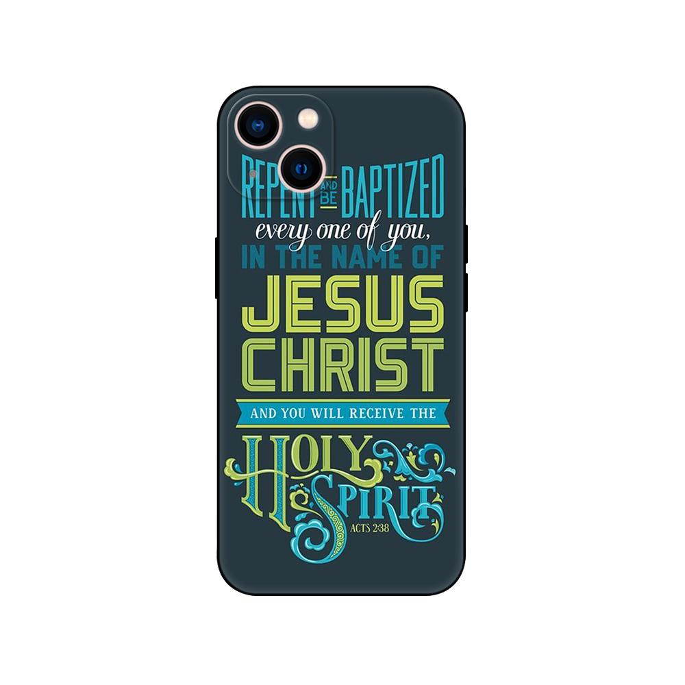 Черный ТПУ чехол для Samsung Galaxy F23 M12 M22 M23 M32 4G M52 5G M30S M21 стих из Библии Филиппийцам