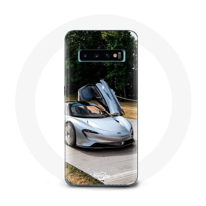 Чехол для Samsung Galaxy S10 edge Формула 1 McLaren Автомобиль Серый