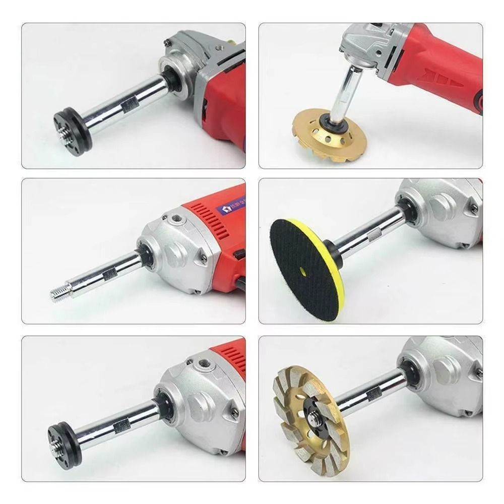 Удлинитель резьбы для угловой шлифмашинки 75 мм/100 мм/140 мм Соединительный стержень Аксессуары для подключения шлифовальных кругов