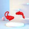 1 Pair Noise Shark-Fin Anti-slip Design Reduction Earplugs Portable Waterproof Ear Wear Hearing