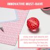 Чистящий шарик Sauberkugel Dust Remover Sticky Cleaning Ball для удаления пыли, красный, для Corvette, немецкого производства, для удаления/очистки пыли.