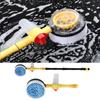 Car Cleaning Brush Foam Rotary Wash Brush Kit Microfiber Wash Mop Long Handle Automatic Car Wash Brush Cleaning Tools