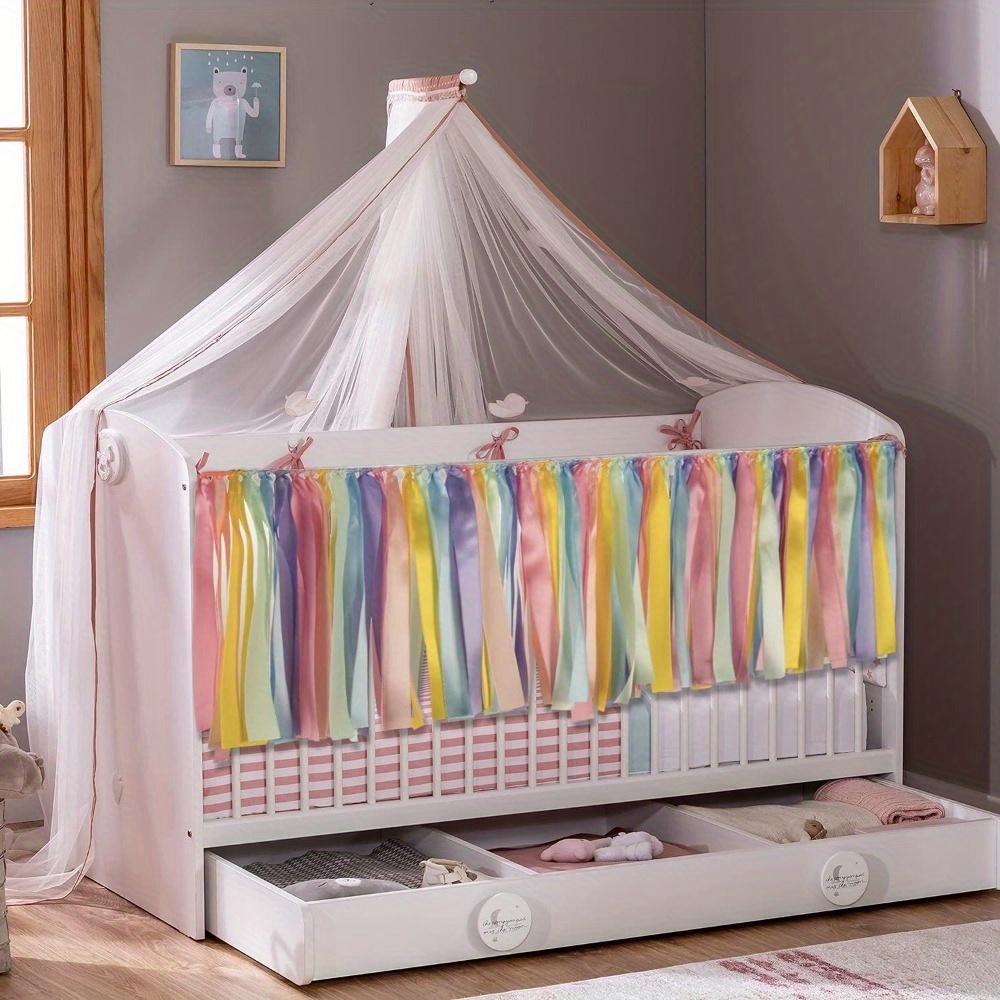 2 шт. Пастельная радужная ленточная кисточка гирлянда Красочный тканевый баннер Подвесное украшение для вечеринки Задник для баннера на день рождения Декор Задника Баннеры для вечеринки