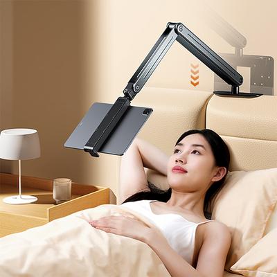 Подставка-держатель для планшета для кровати для устройств 4,7''-12,9'' Регулируемый зажим-крепление для планшетов для Ipad IPhone/N-Switch/Samsung Galaxy Tab