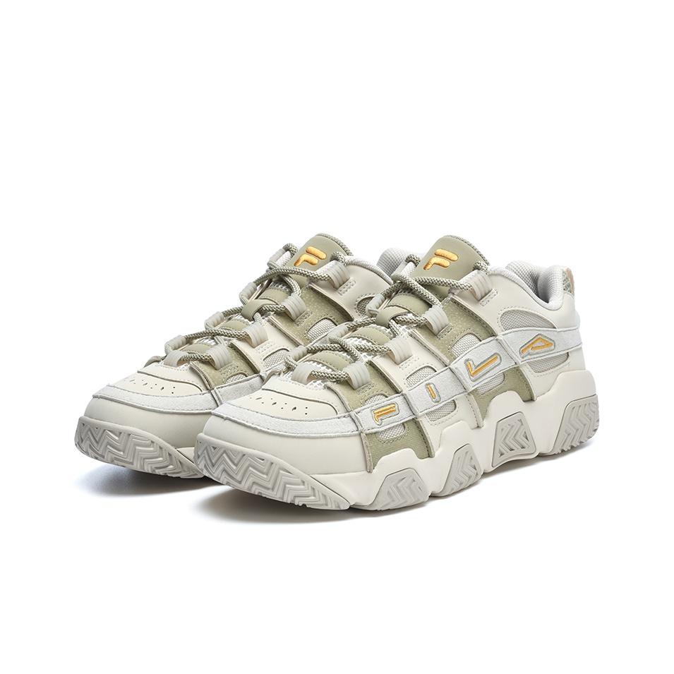 Fila Fusion Buster Fashion Универсальные Низкие Баскетбольные Кроссовки Мужские кроссовки Бежевый T12M313201FBE