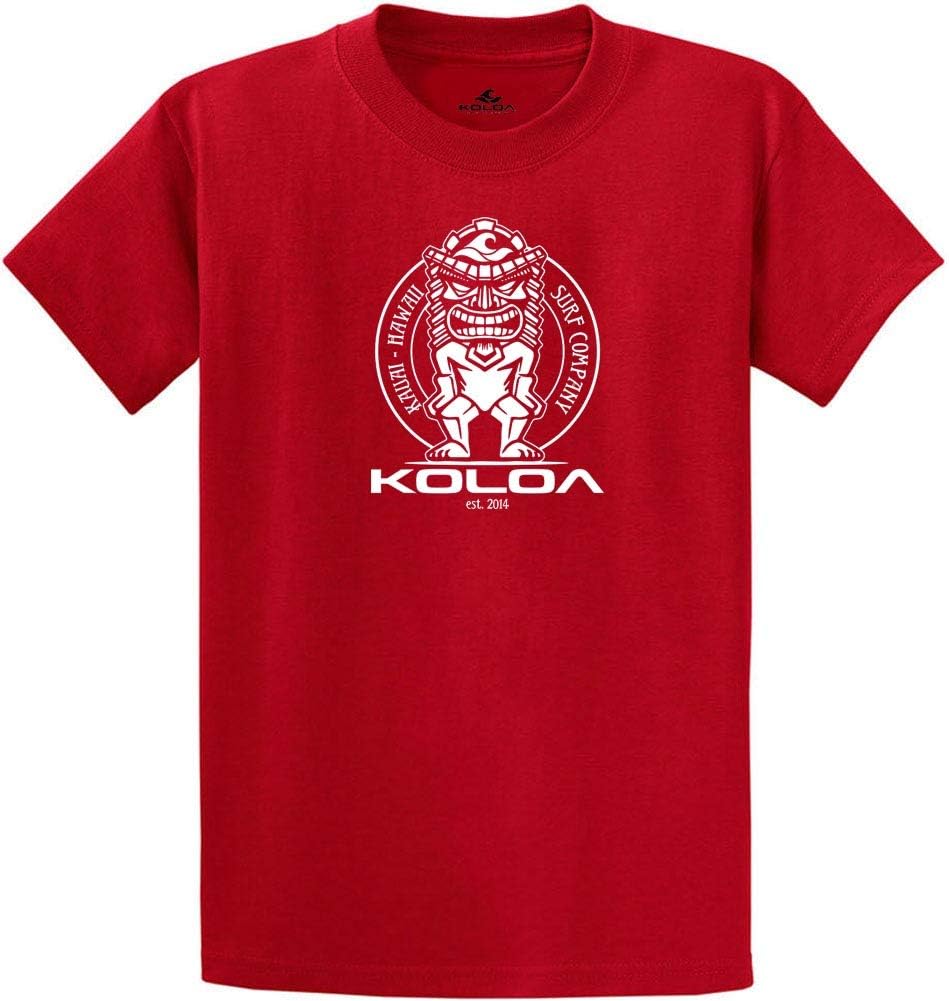 Хлопковые футболки Koloa Surf с логотипом Tiki Regular, Больших и Высоких размеров