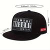 Кепка с прямым козырьком Модная Патч Snapback Шапка Хип-Хоп Color Block Бейсболка Унисекс Легкая Защита от солнца Папина шляпа Для женщин Мужчин