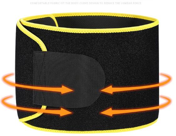 Factory CUSTOMIZED Slim Belly burner Weight Loss Belt Fajas Reductoras Sweat Neoprene Gym Belt Waist Trimmer