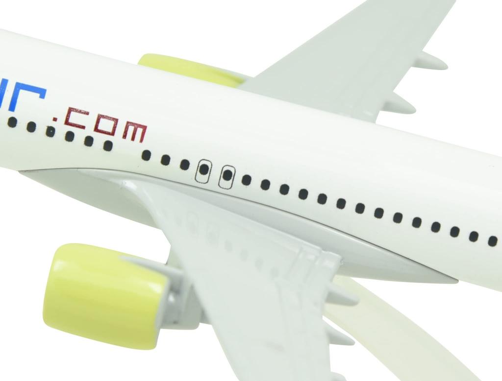 ДИНАСТИЯ ТАН 16см Корейский Jinair B737 Модель самолета из сплава Игрушка 1/400