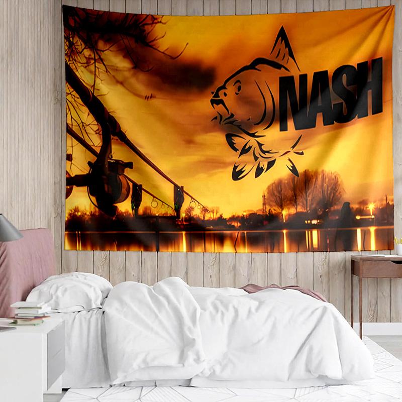 Nash Tackle Tapestry for Bedroom Aesthetic Classroom Tapestries Wall Hanging for Living Room Dorm Office,Ideal Creative Gift
