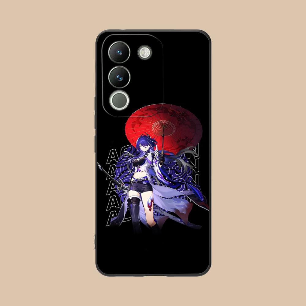 Матовый ТПУ чехол для мобильного телефона HSR Acheron для VIVO V60 V50 V40 V30 V29 V27 V25 V23 Pro Lite 5G Цветной печатный чехол