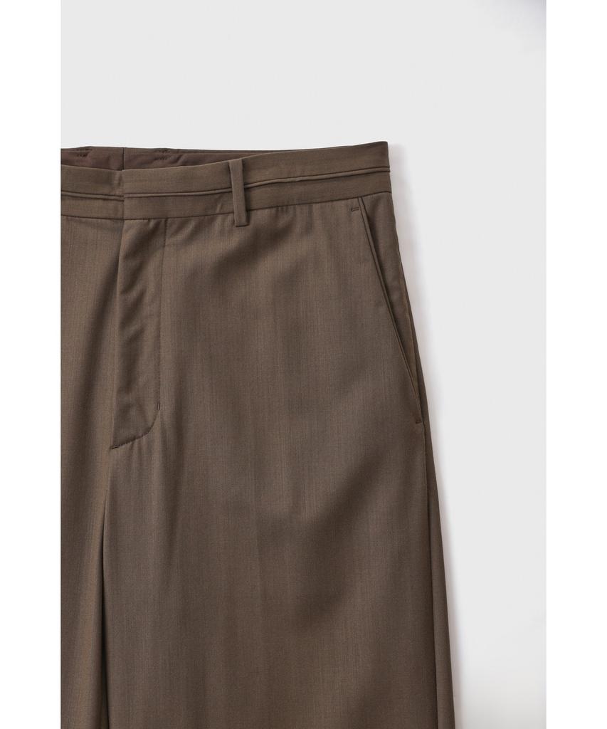 YOUTH Waistline Trousers - Brown