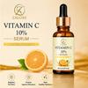 ZALORE Сыворотка для лица с витамином С 10% для сияющей и светлой кожи | Легкая увлажняющая сыворотка для ровного тона кожи и ежедневного ухода за сиянием | Быстро впитывается