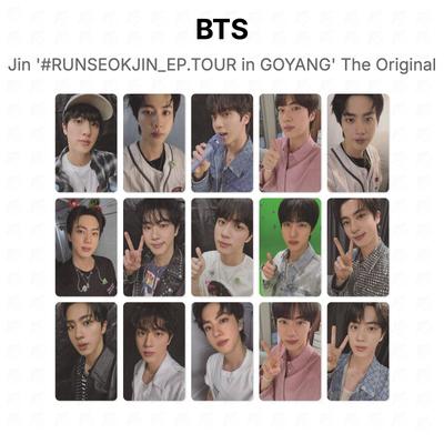 Джин '#RUNSEOKJIN_EP.TOUR в ГОЯН' Оригинальная официальная фотокарточка
